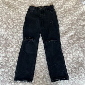 Abercrombie 90s Straight Ultra High Rise Curve Love Jeans 27/4R
